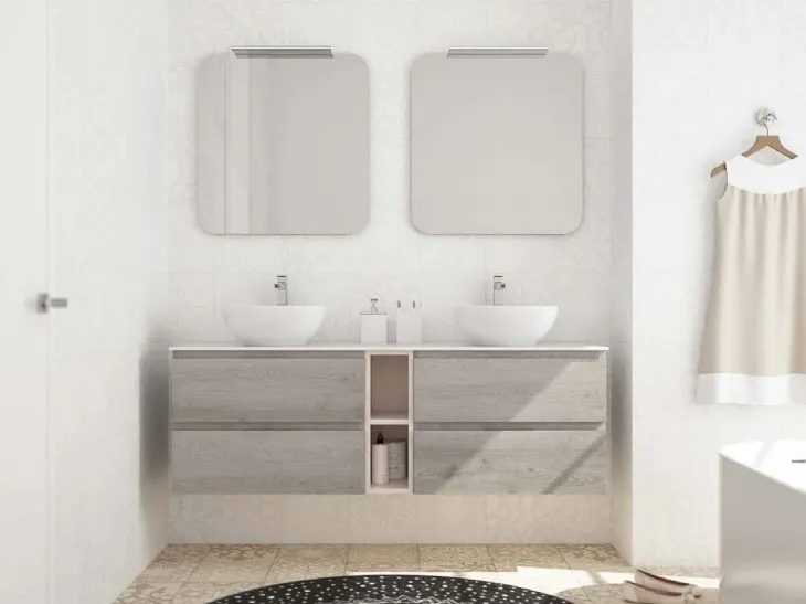 Mobile da bagno sospeso Newsmart NS30 di Arteba