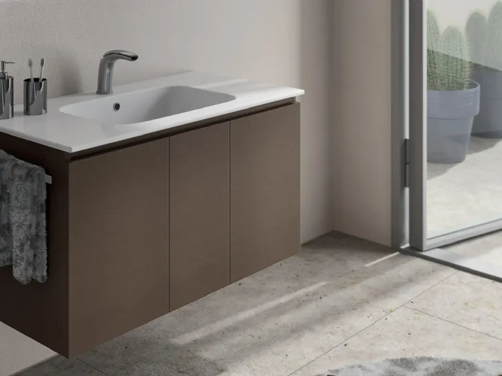 Mobile da Bagno sospeso Newsmart NS35 di Arteba