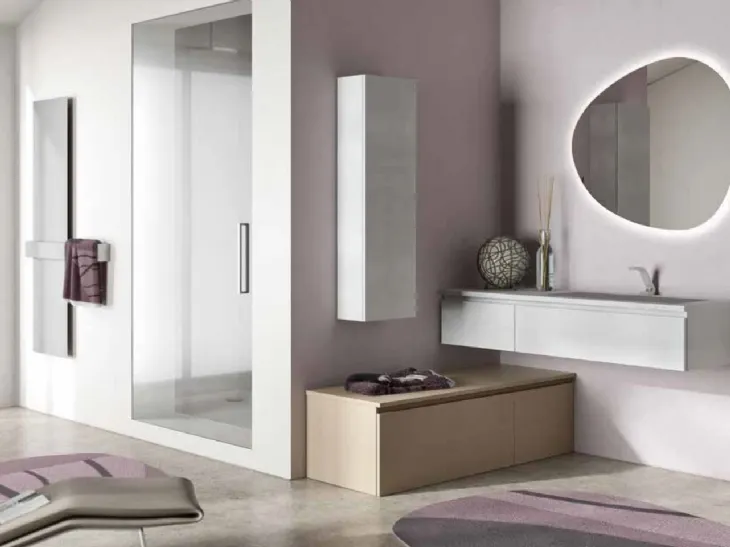 Mobile da Bagno sospeso Newsmart NS38 di Arteba