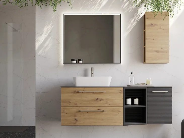 Mobile da Bagno sospeso Newsmart NS14 di Arteba