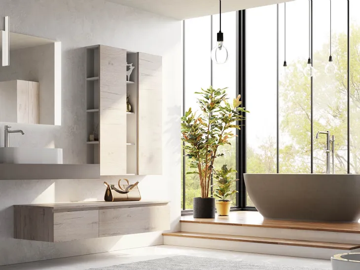 Mobile da Bagno sospeso Newsmart NS22 di Arteba