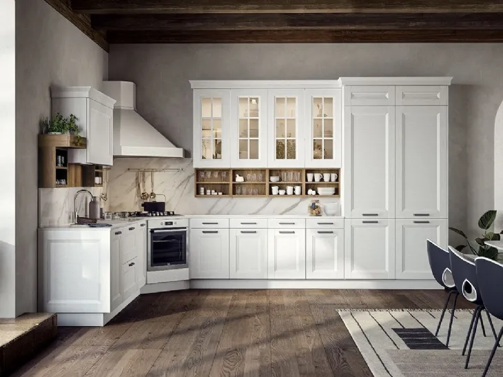 Cucina Classica angolare Asia 01 di Forma Cucine