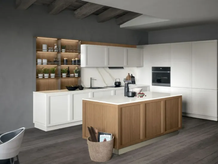 Cucina Classica con isola Bellaria 04 di Forma Cucine