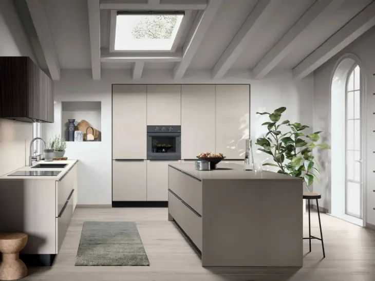 Cucina Moderna con isola Colibrì Intra di Forma Cucine