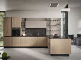 Cucina Moderna con penisola Colibrì Maniglia Presa 01di Forma Cucine