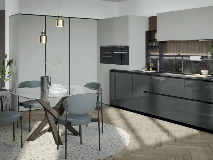 Cucina Moderna angolare Trend 02 di Forma Cucine