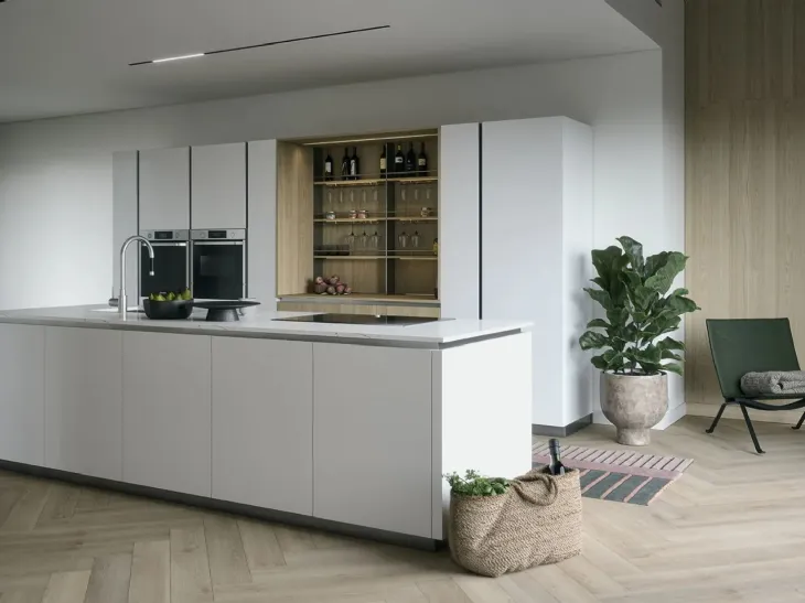 Cucina Moderna con isola Trend 04 di Forma Cucine